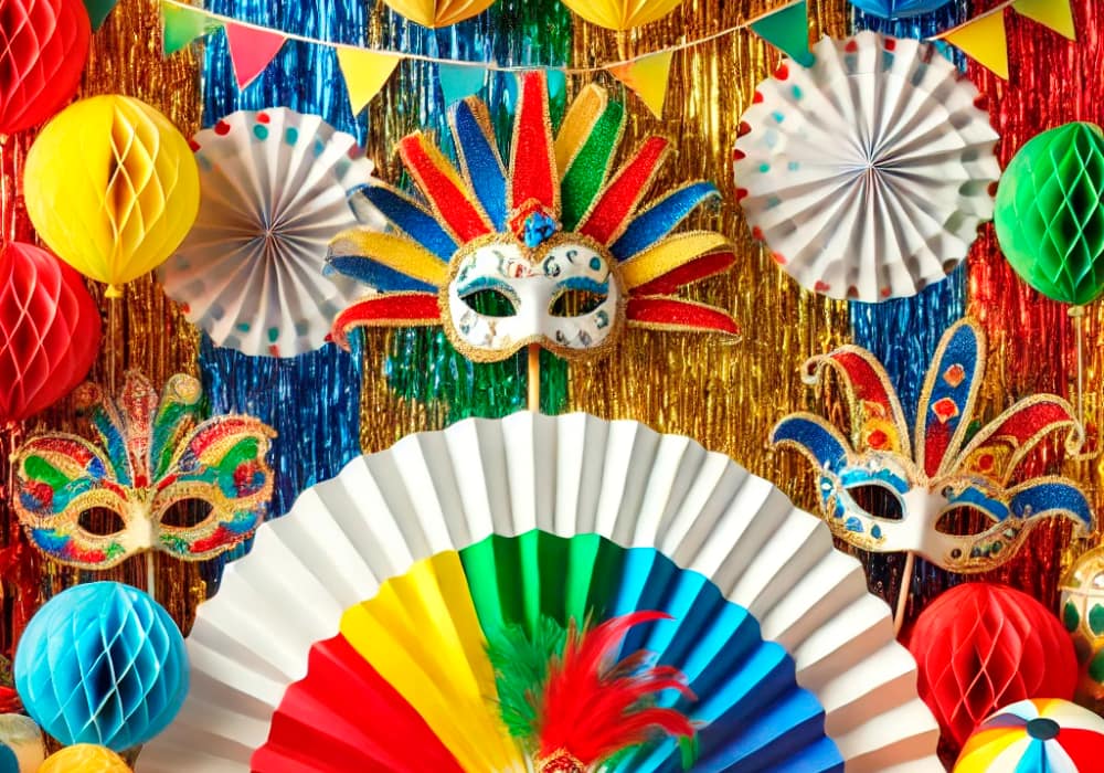 Decoração de carnaval