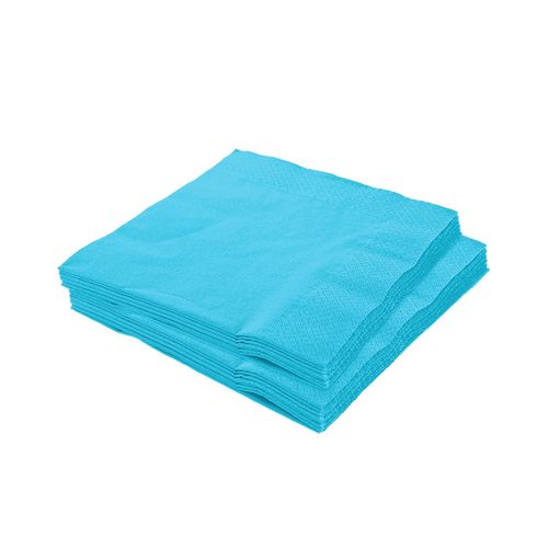 Guardanapo Azul Claro 24x24cm - 20 unidades