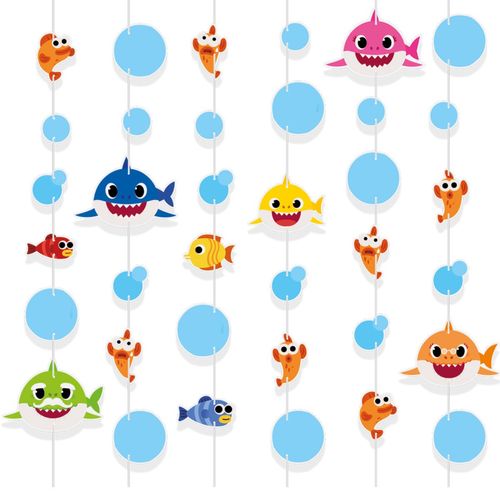 *Cortina Decorativa Baby Shark