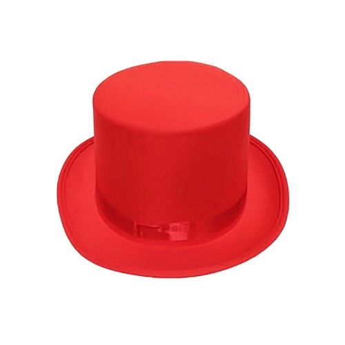 Cartola Alta Luxo Vermelha