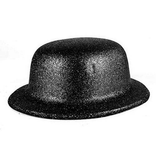 Chapéu Coquinho Gliter Preto