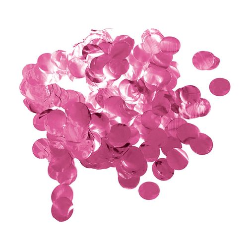 Confete Metalizado Rosa - 10 gramas