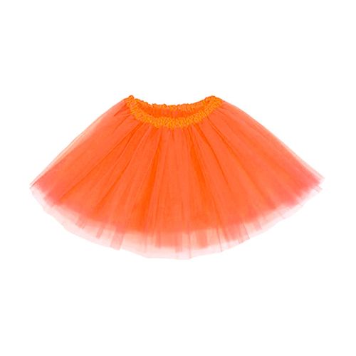 Saia Tutu Laranja Infantil