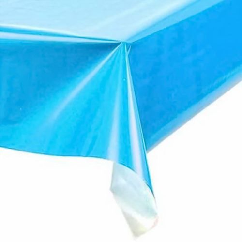 Toalha Plástica 80x80 Azul Claro - 10 unidades