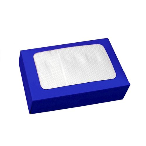 Box Azul Escuro com Guardanapo - 40 unidades