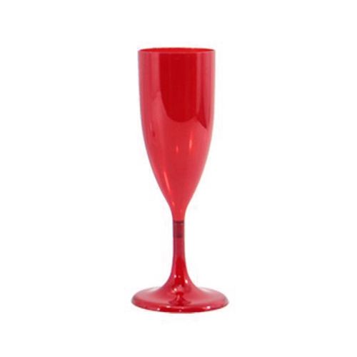 Taça Champagne Vermelha - 05 unidades
