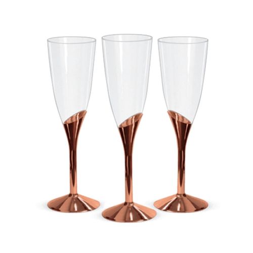 Taça Champagne Base Rosé - 06 unidades