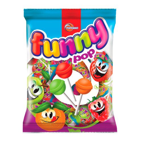 Pirulito Funny Pop Frutas 600g