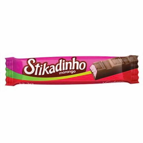 Stikadinho Morango - 32 unidades