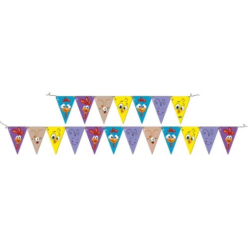 *Faixa Decorativa Galinha Pintadinha