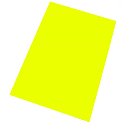 Placa de E.V.A. Amarelo Neon