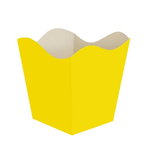 Cachepot Pequeno Amarelo - 10 unidades