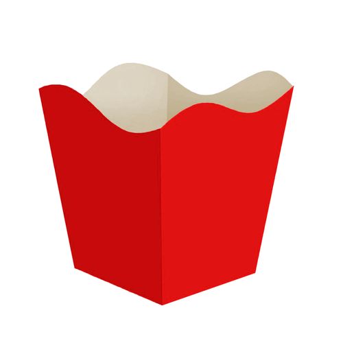 Cachepot Pequeno Vermelho - 10 unidades