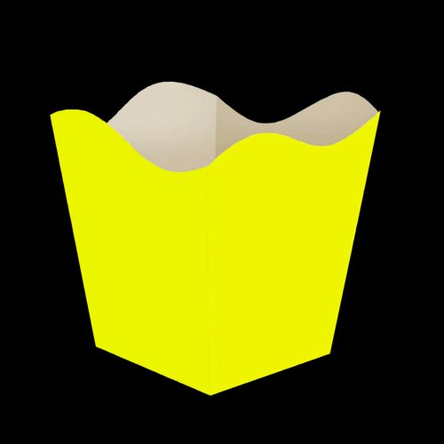 Cachepot Pequeno Neon Amarelo - 10 unidades