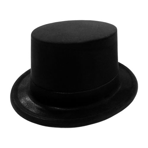 Cartola Alta Preta Flocada