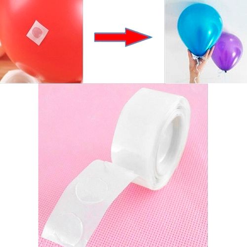 Ponto Adesivo para Fixação de Balão - 100 unidades