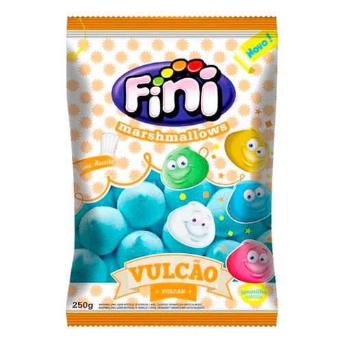 Marshmallow Vulcão Azul 250g - Fini