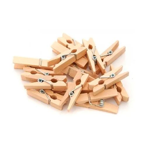 Mini Prendedor Cru - 24 unidades
