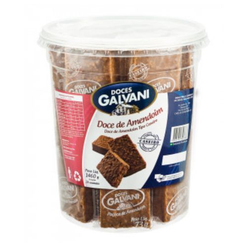 Paçoca Gibi Pote 1,46Kg - Galvani