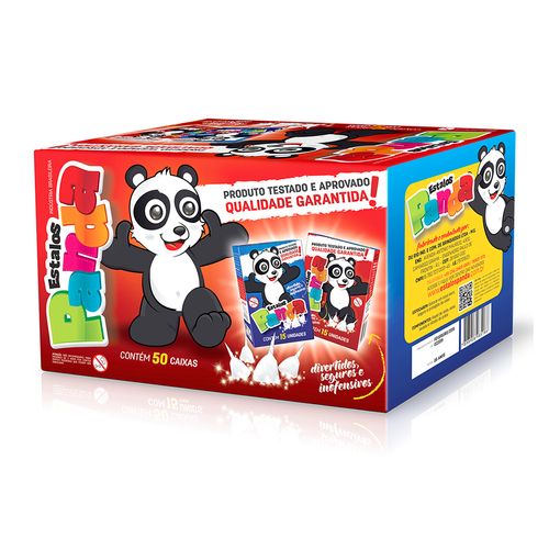 Estalos Panda - 50 caixinhas