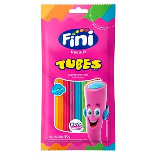 Tubes Arco Íris Fini 80g