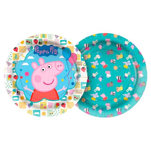*Prato Peppa Pig Clássica - 08 unidades