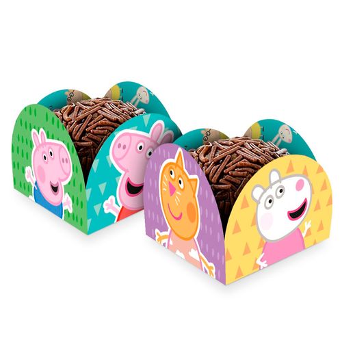 *Porta Forminha Peppa Pig Clássica - 50 unidades