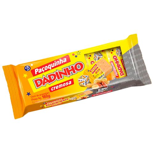 Paçoca Retangular 160g - Dadinho