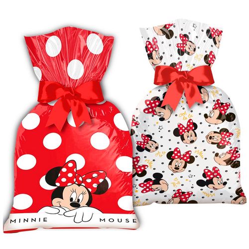 *Sacola Plástica Minnie Mouse - 08 unidades