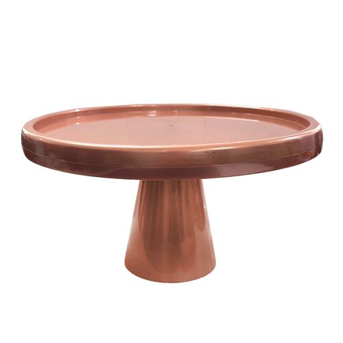 Boleira Redonda Linha Topázio Rosé Gold