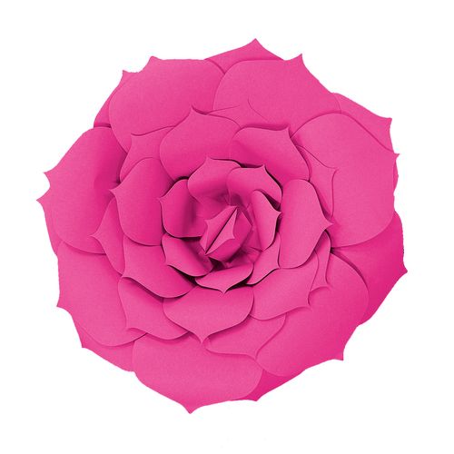 Flor de Papel 25cm - Pink