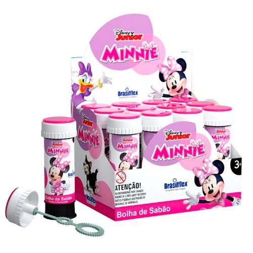 *Bolha de Sabão Minnie Rosa