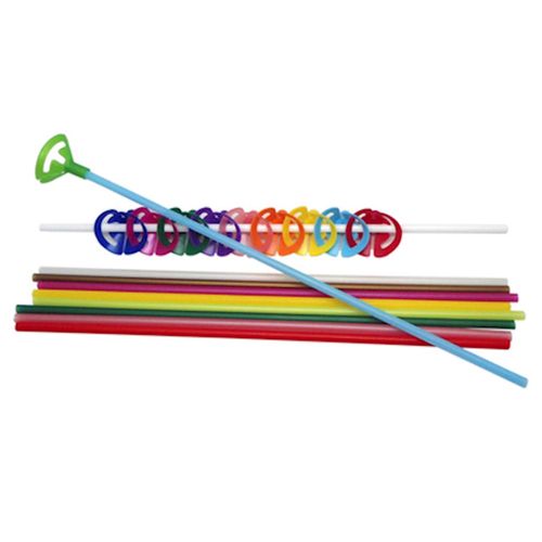 Suporte para Balão Sortido - 10 unidades
