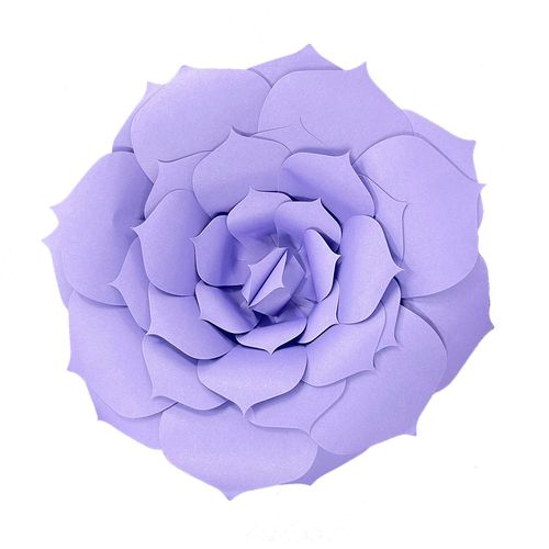 Flor de Papel 25cm - Lilás