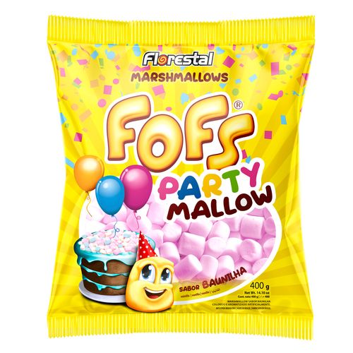 PartyMallow Fofs Rosa 250g
