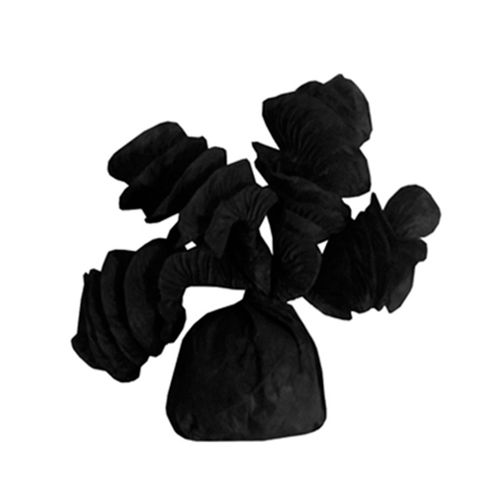 Papel Bala Rococó Preto - 40 unidades