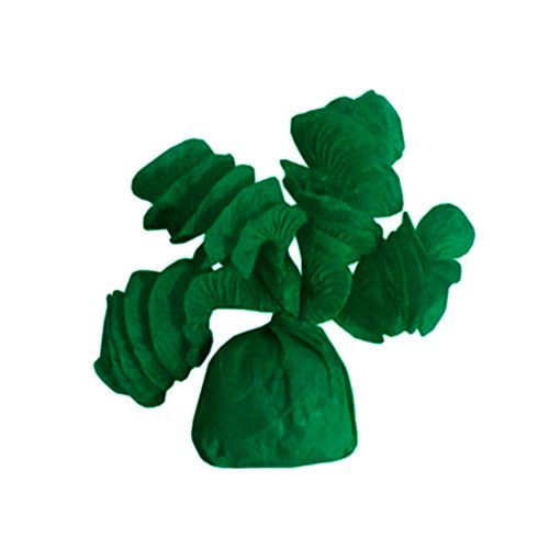Papel Bala Rococó Verde Escuro - 40 unidades