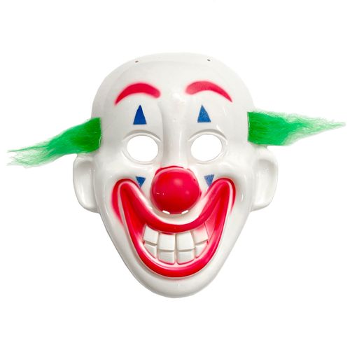 Máscara Palhaço Coringa Cabelo