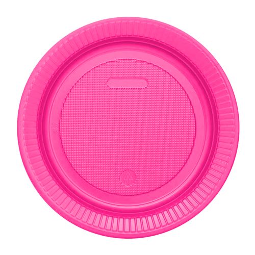 Prato 15cm Pink - 10 unidades