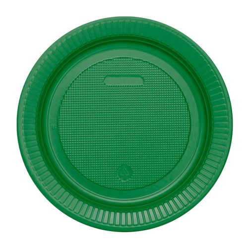 Prato 15cm Verde Escuro - 10 unidades