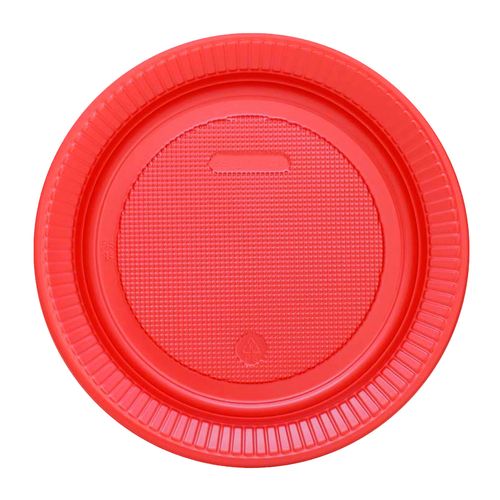 Prato 15cm Vermelho - 10 unidades