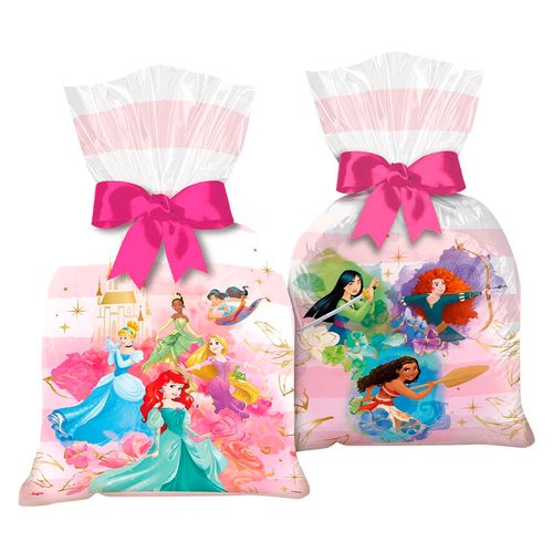 *Sacola Plástica Princesas Disney - 08 unidades