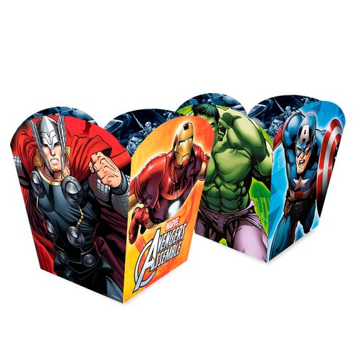 *Cachepot Avengers Animated - 04 unidades