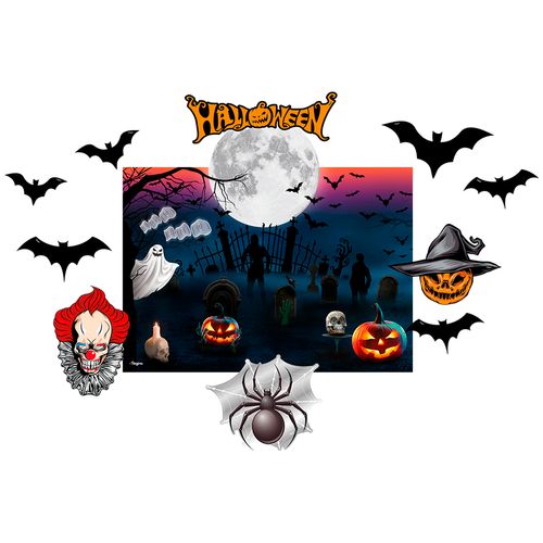 Kit Decorativo Halloween
