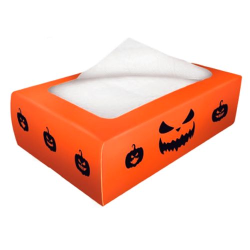 Box Abóbora com Guardanapo - 40 unidades