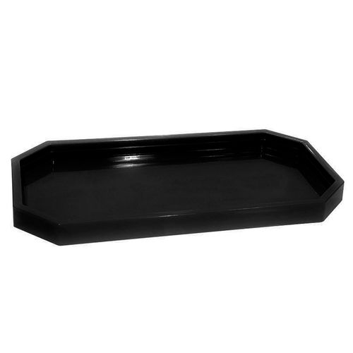 Bandeja Decorativa Lapidada Preta