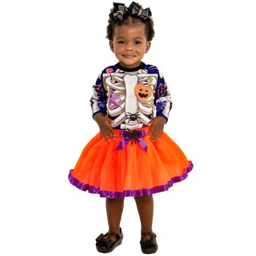 Fantasia Esqueletinha Baby