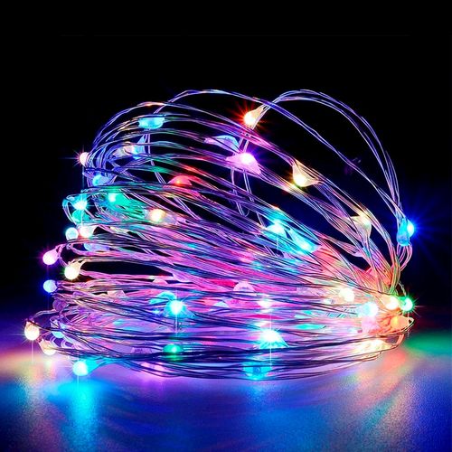 Luz de Fada LED Colorido Pilha - 3m