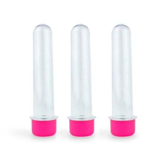 Tubete 11,5cm Pink - 10 unidades