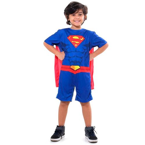 Fantasia Super Homem Pop Curta Infantil